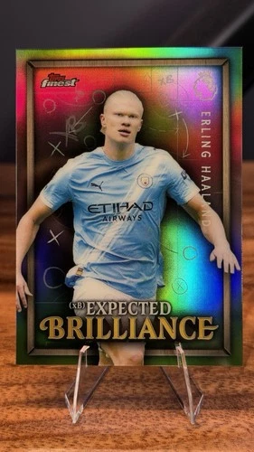Erling Haaland 2025 Topps Finest