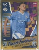Erling Haaland 2023 Topps Finest /135