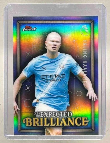 Erling Haaland 2025 Topps Finest