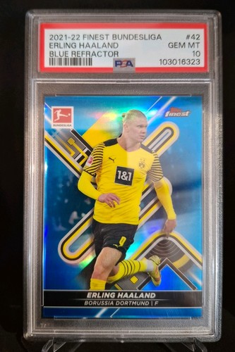 Erling Haaland 2021 Topps Finest /150