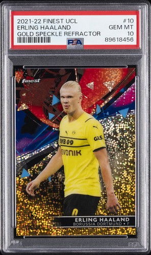 Erling Haaland 2021 Topps Finest 2/50