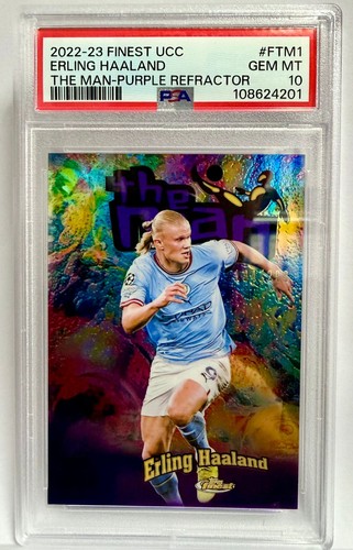 Erling Haaland 2023 Topps Finest /299