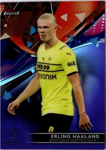 Erling Haaland 2021 Topps Finest /299