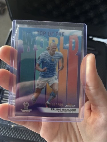 Erling Haaland 2024 Topps Finest /299