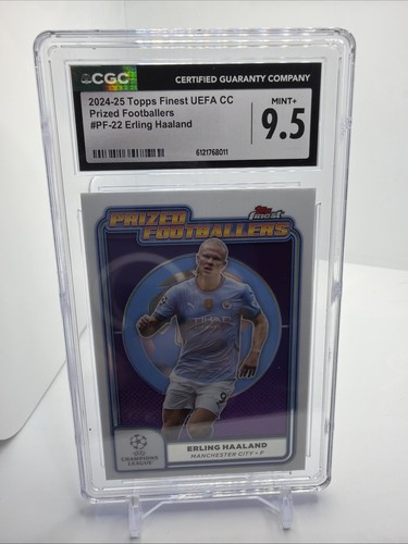 Erling Haaland 2024 Topps Finest