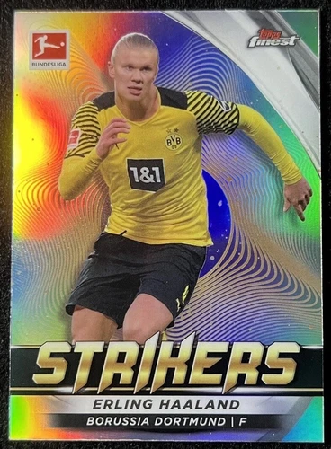 Erling Haaland 2021 Topps Finest