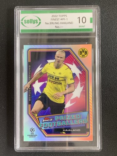Erling Haaland 2021 Topps Finest