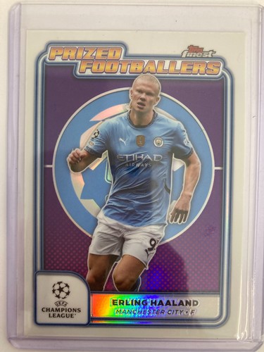 Erling Haaland 2024 Topps Finest
