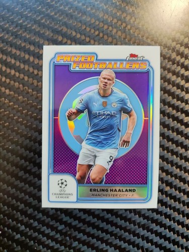 Erling Haaland 2024 Topps Finest