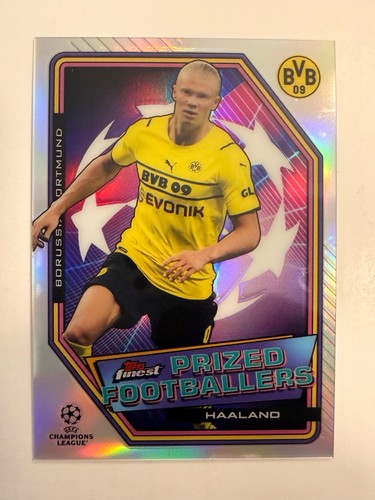 Erling Haaland 2021 Topps Finest
