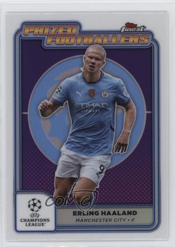 Erling Haaland 2024 Topps Finest