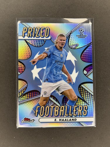 Erling Haaland 2022 Topps Finest