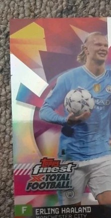 Erling Haaland 2023 Topps Finest