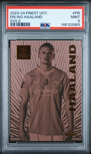 Erling Haaland 2024 Topps Finest