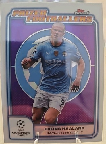 Erling Haaland 2024 Topps Finest