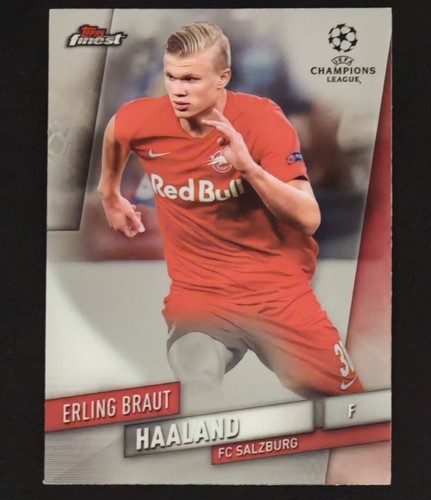 Erling Haaland 2020 Topps Finest #91