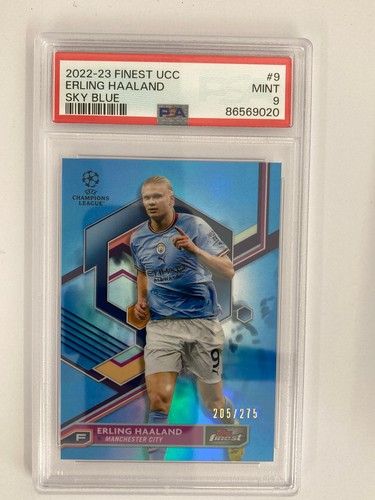 Erling Haaland 2022 Topps Finest Color Match