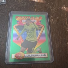 Erling Haaland 2022 Topps Finest Green Refractor /99