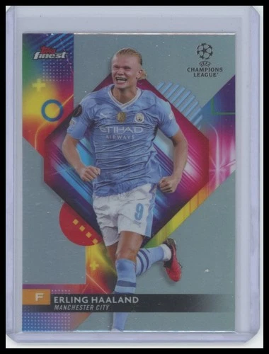 Erling Haaland 2023 Topps Finest Refractor