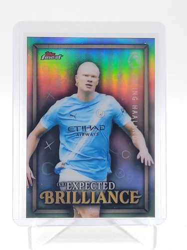 Erling Haaland 2025 Topps Finest Refractor