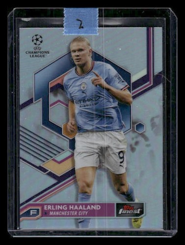 Erling Haaland 2022 Topps Finest Refractor