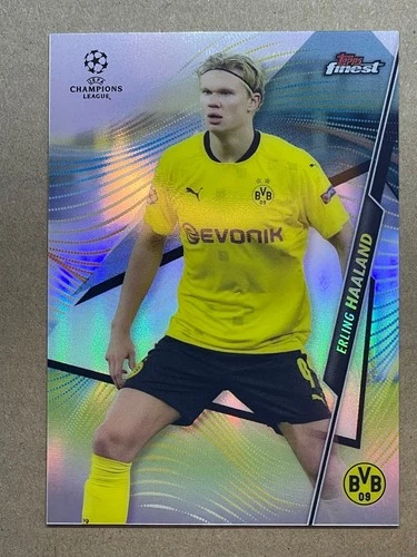 Erling Haaland 2020 Topps Finest Refractor