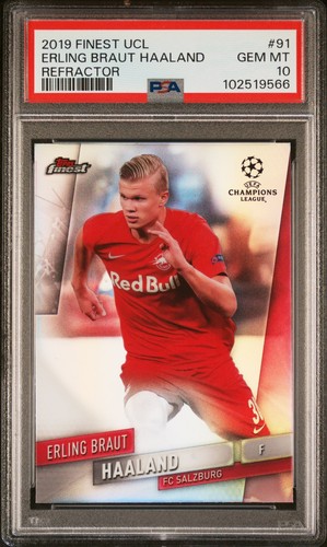 Erling Haaland 2019 Topps Finest Refractor