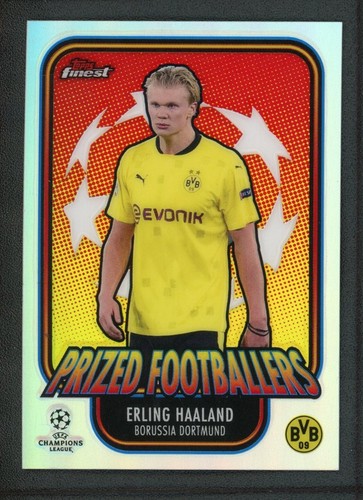 Erling Haaland 2021 Topps Finest Refractor