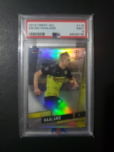 Erling Haaland 2019 Topps Finest UCL Refractor