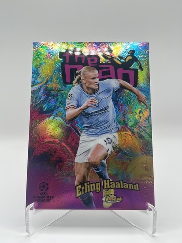 Erling Haaland 2022 Topps Finest UEFA