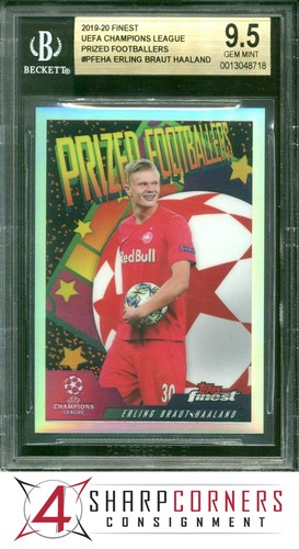 Erling Haaland 2019 Panini Finest UEFA Champions League