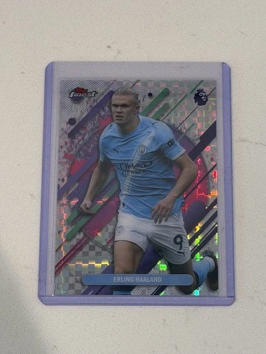 Erling Haaland 2026 Topps Finest X-Fractor