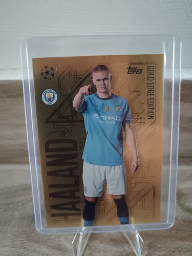 Erling Haaland 2025 Topps Gold Gold /75