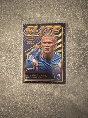 Erling Haaland 2025 Topps Gold Premier League Gold