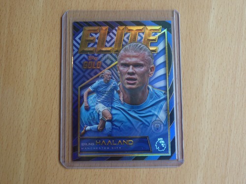 Erling Haaland 2025 Topps Gold Premier League Gold /99