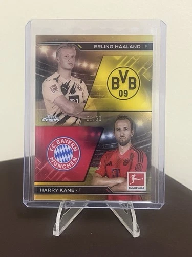 Erling Haaland / Harry Kane 2024 Topps Chrome /50