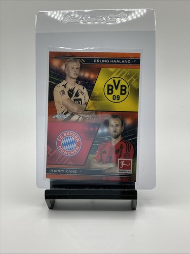 Erling Haaland / Harry Kane 2024 Topps Chrome Orange /25