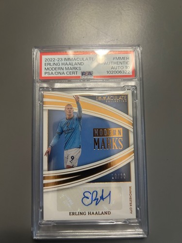 Erling Haaland 2023 Panini Immaculate 19/30