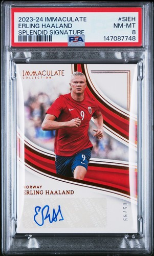 Erling Haaland 2023 Panini Immaculate /99