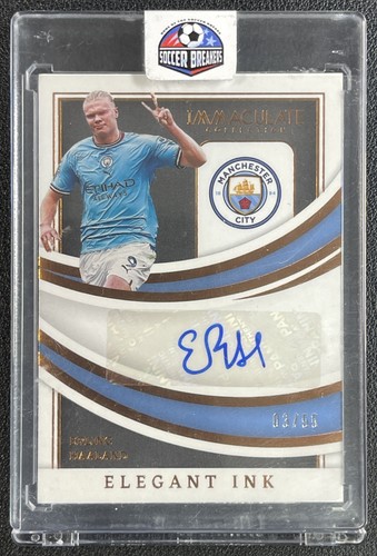 Erling Haaland 2022 Panini Immaculate Collection /55