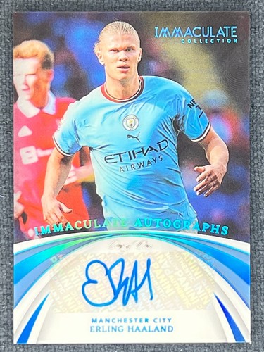 Erling Haaland 2022 Panini Immaculate Platinum /1