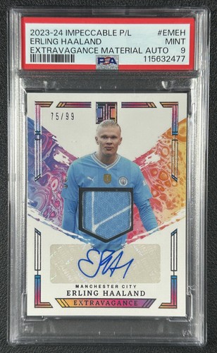 Erling Haaland 2023 Panini Impeccabile 75/99
