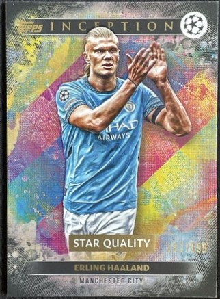 Erling Haaland 2024 Topps Inception /199