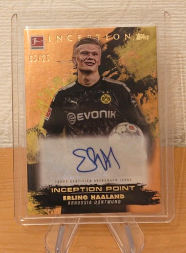 Erling Haaland 2021 Topps Inception /25