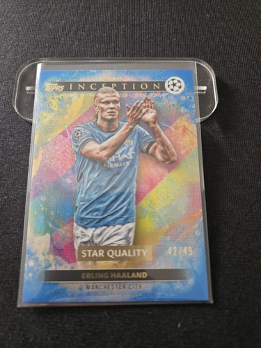 Erling Haaland 2024 Topps Inception /49