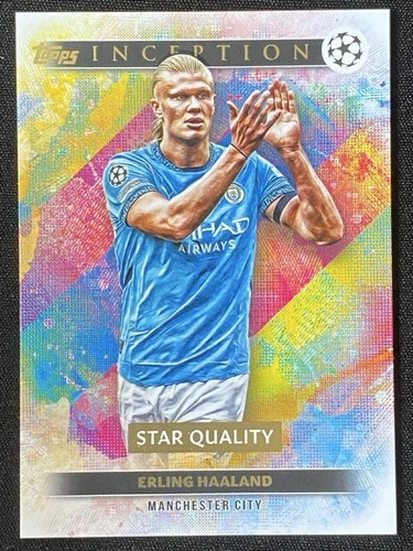 Erling Haaland 2024 Topps Inception #58