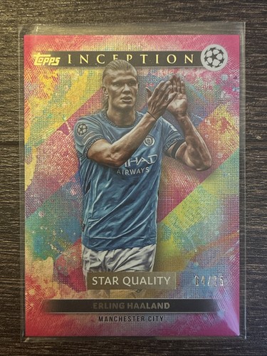 Erling Haaland 2022 Topps Inception /75
