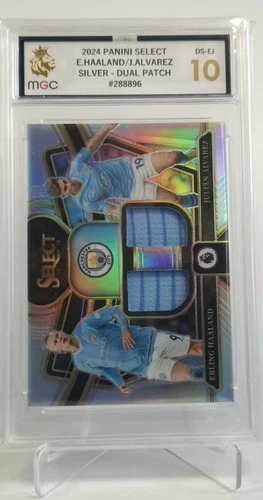 Erling Haaland & Julian Alvarez 2024 Panini Select