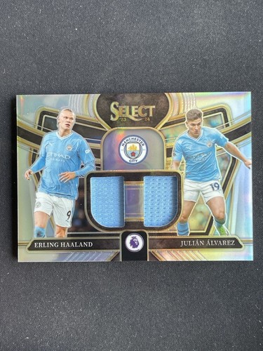 Erling Haaland / Julian Alvarez 2023 Panini Seleziona