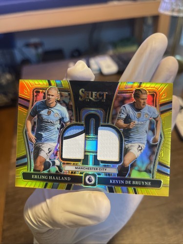Erling Haaland / Kevin De Bruyne 2024 Panini Select Gold /10